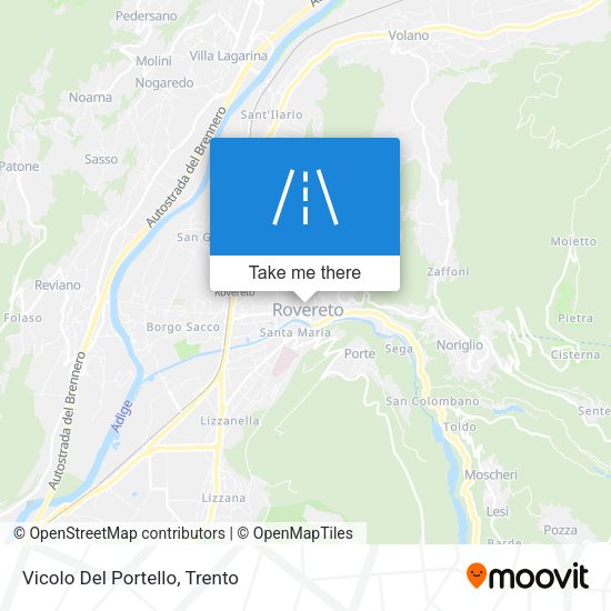 Vicolo Del Portello map