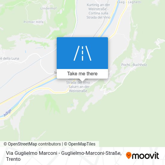 Via Guglielmo Marconi - Guglielmo-Marconi-Straße map