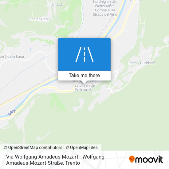 Via Wolfgang Amadeus Mozart - Wolfgang-Amadeus-Mozart-Straße map