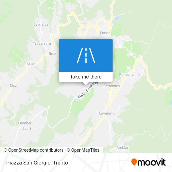 Piazza San Giorgio map