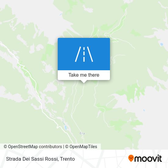 Strada Dei Sassi Rossi map