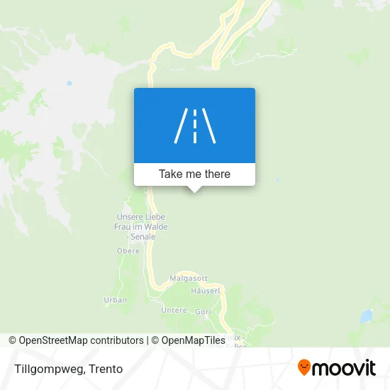 Tillgompweg map