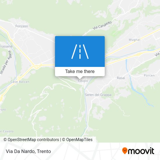 Via Da Nardo map