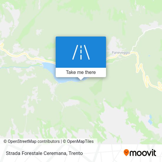 Strada Forestale Ceremana map