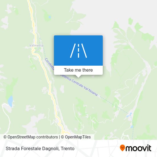 Strada Forestale Dagnoli map