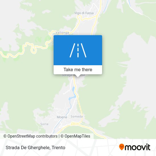 Strada De Gherghele map