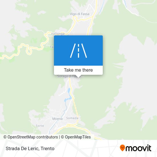 Strada De Leric map
