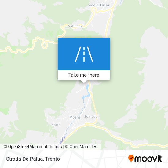 Strada De Palua map
