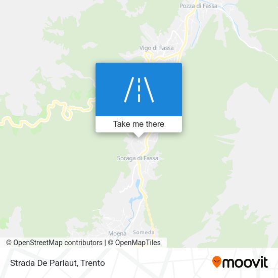 Strada De Parlaut map