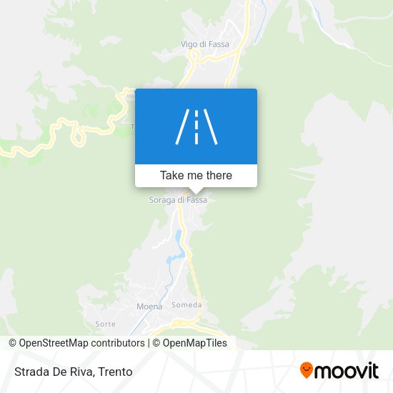 Strada De Riva map