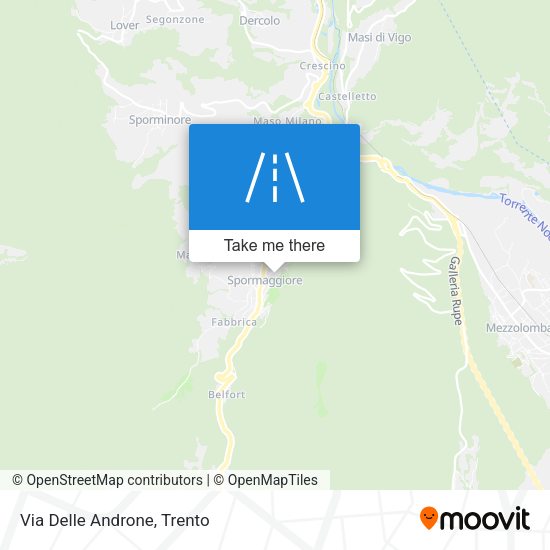 Via Delle Androne map