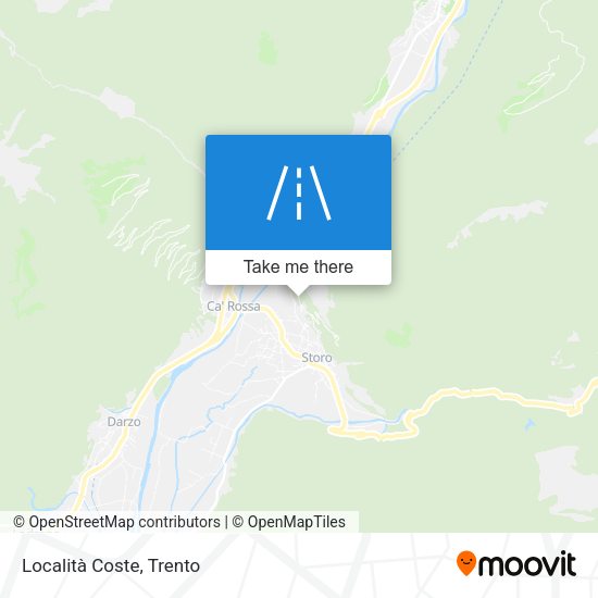 Località Coste map