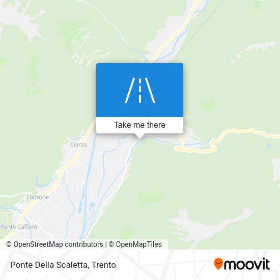 Ponte Della Scaletta map