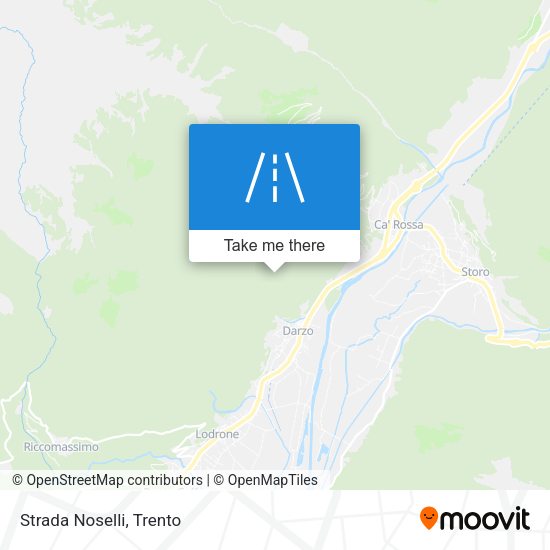 Strada Noselli map