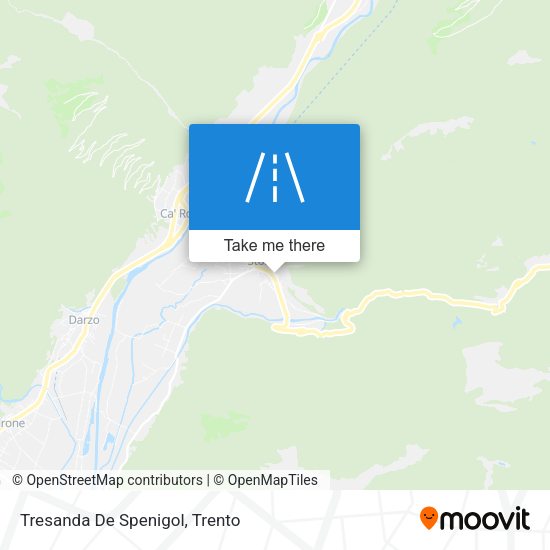 Tresanda De Spenigol map
