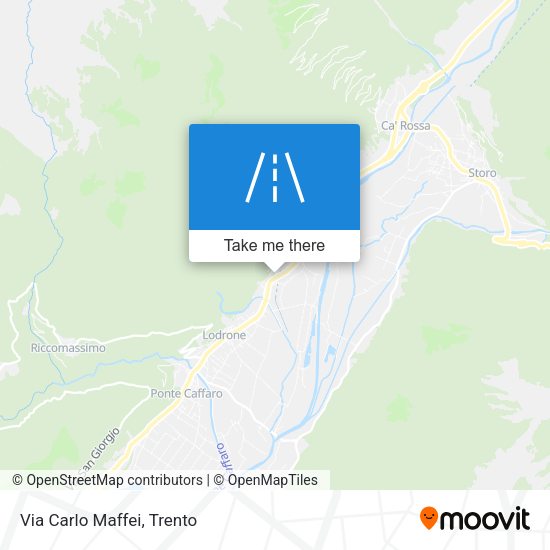 Via Carlo Maffei map