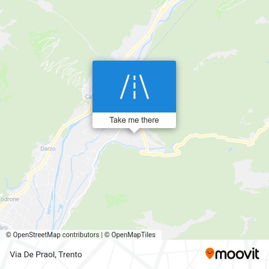 Via De Praol map
