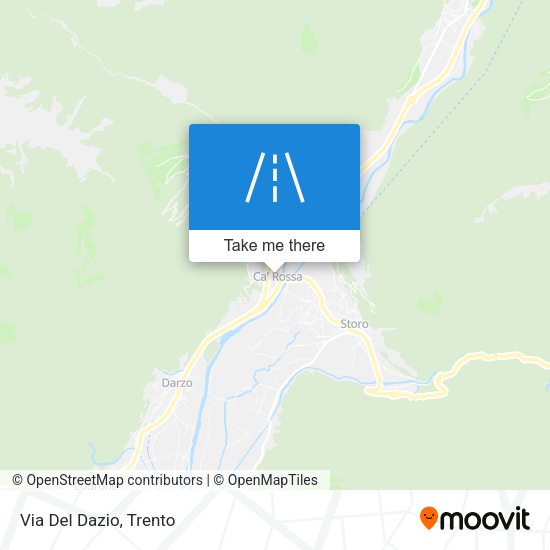Via Del Dazio map