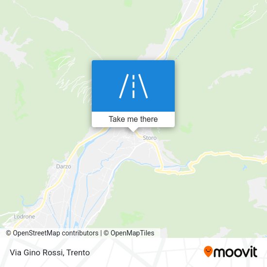 Via Gino Rossi map