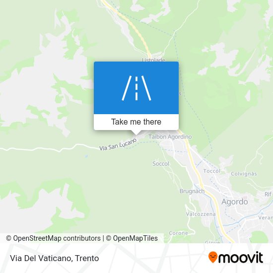 Via Del Vaticano map