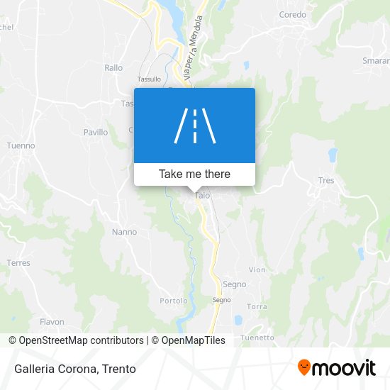 Galleria Corona map