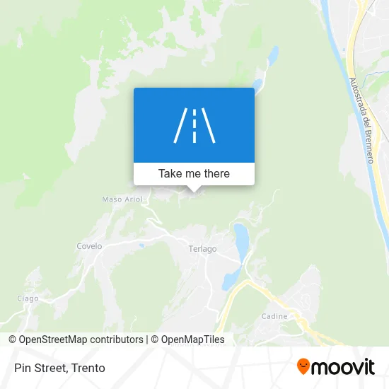 Pin Street map