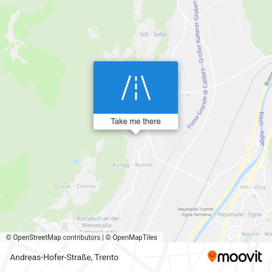 Andreas-Hofer-Straße map
