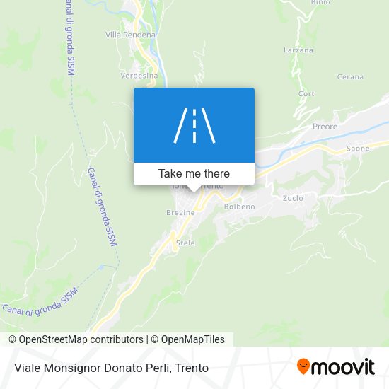 Viale Monsignor Donato Perli map