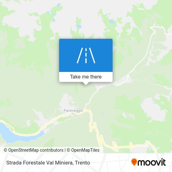 Strada Forestale Val Miniera map