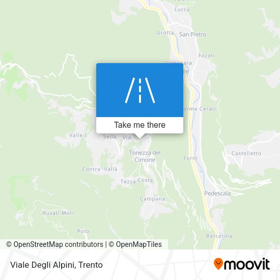 Viale Degli Alpini map