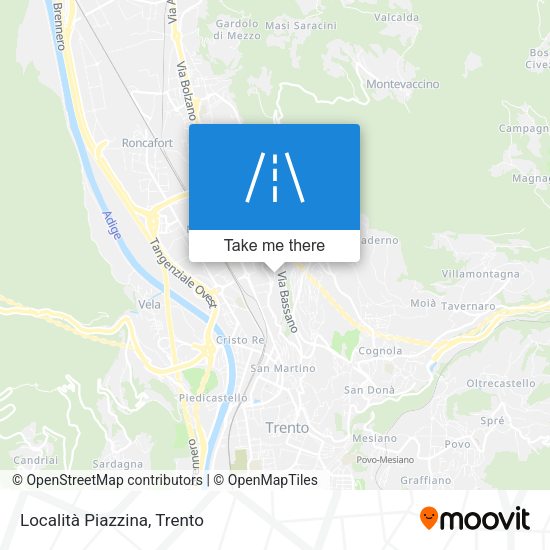 Località Piazzina map