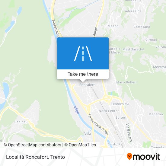 Località Roncafort map