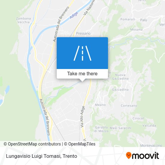 Lungavisio Luigi Tomasi map