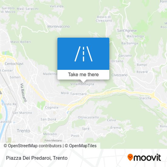 Piazza Dei Predaroi map