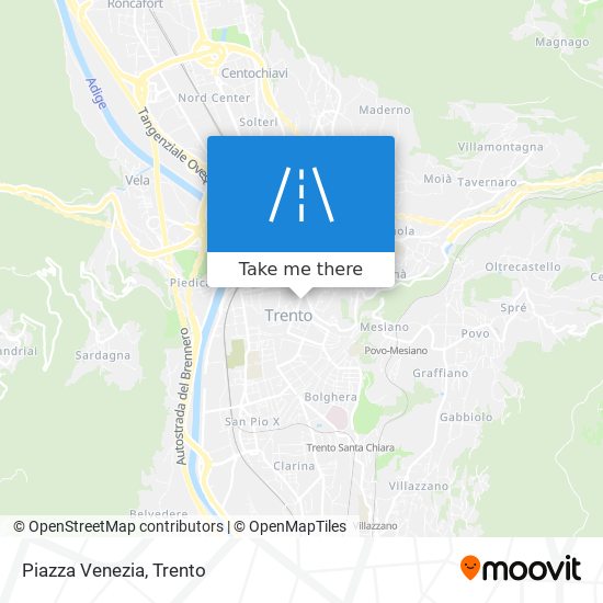 Piazza Venezia map