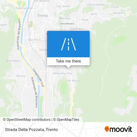 Strada Della Pozzata map