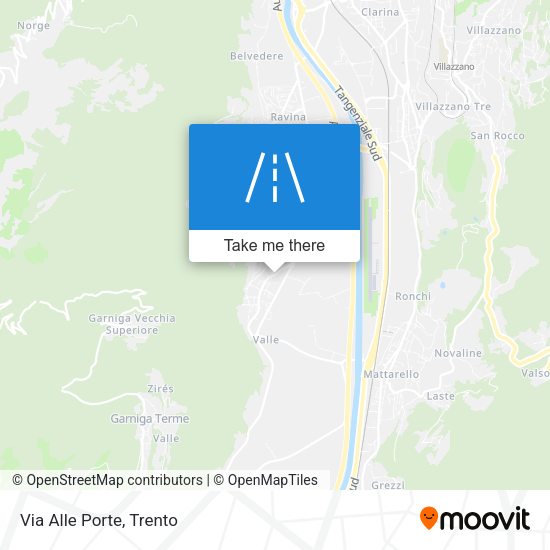 Via Alle Porte map