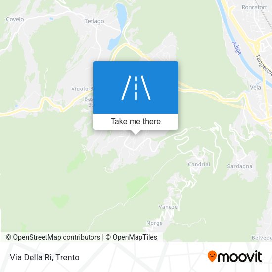 Via Della Ri map