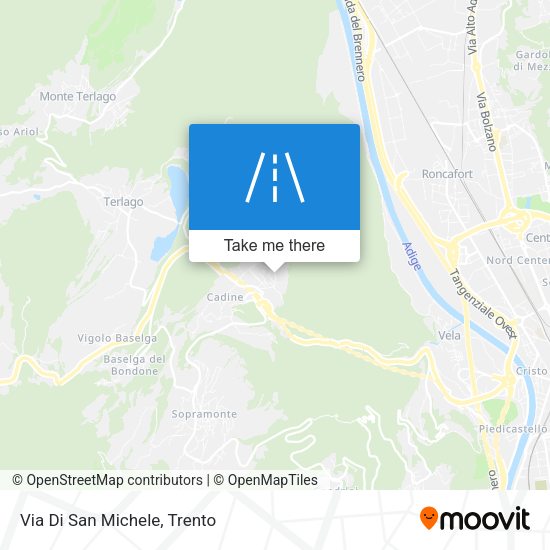 Via Di San Michele map