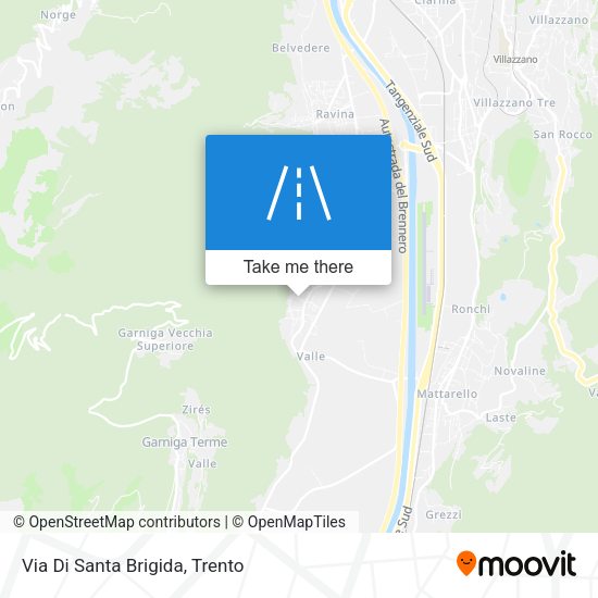 Via Di Santa Brigida map
