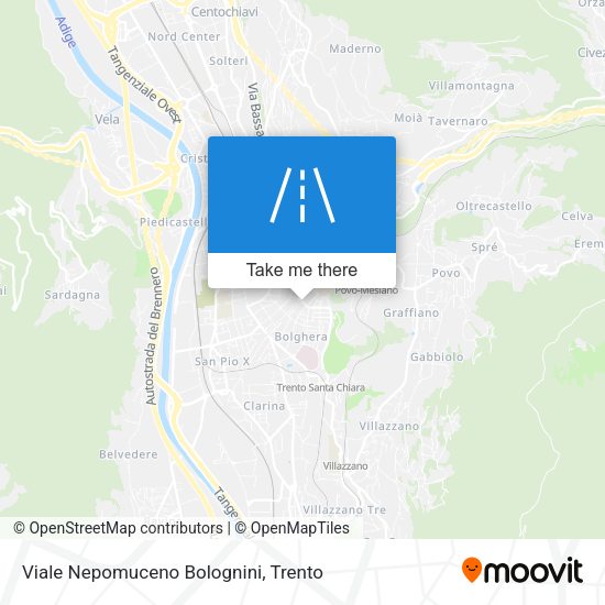 Viale Nepomuceno Bolognini map