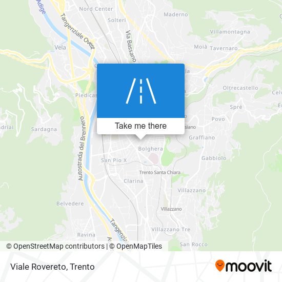 Viale Rovereto map