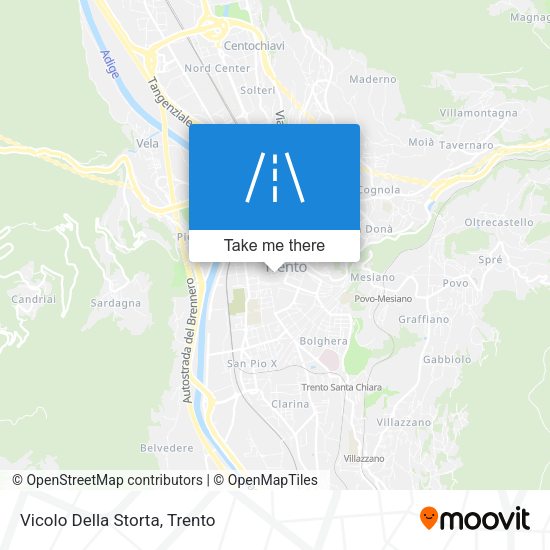 Vicolo Della Storta map