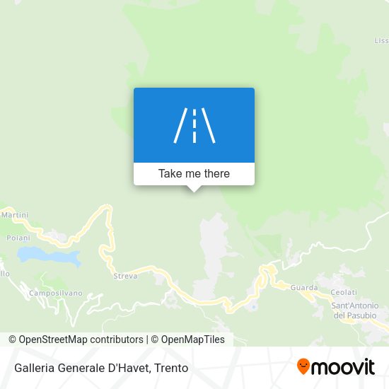 Galleria Generale D'Havet map