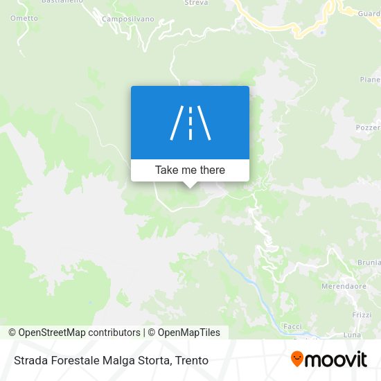 Strada Forestale Malga Storta map