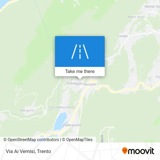 Via Ai Vernisi map