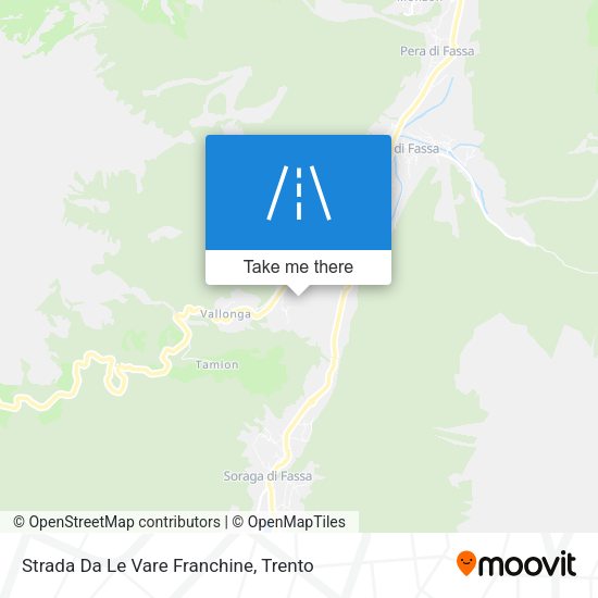 Strada Da Le Vare Franchine map