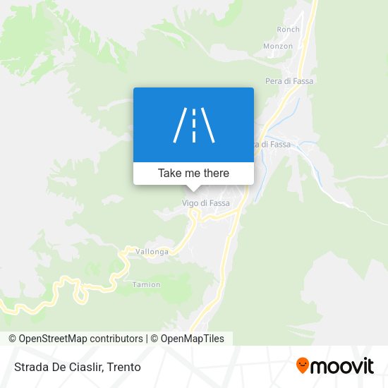 Strada De Ciaslir map