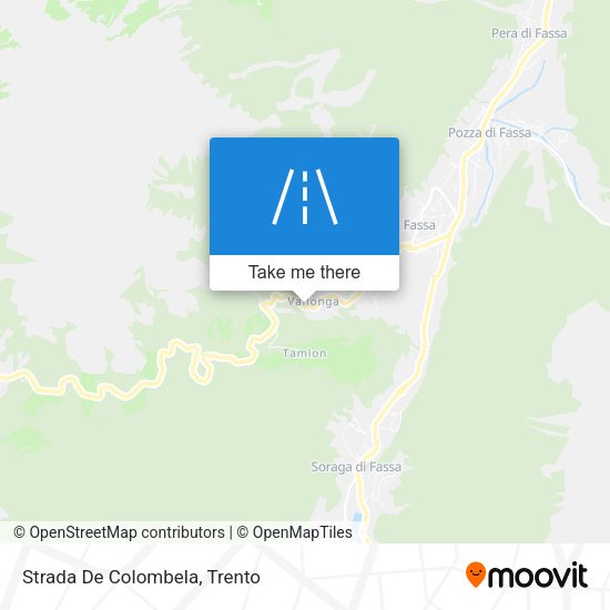 Strada De Colombela map