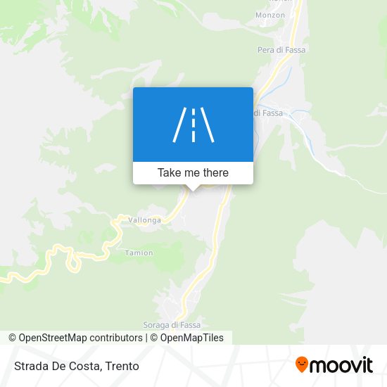 Strada De Costa map